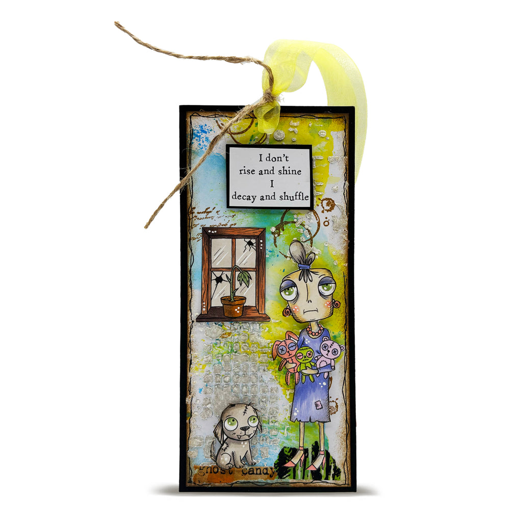 AALL & Create ZOMBDee A7 Clear Stamps 1289 bookmark