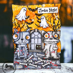 AALL & Create Zombie Night A7 Clear Stamp Set 1202