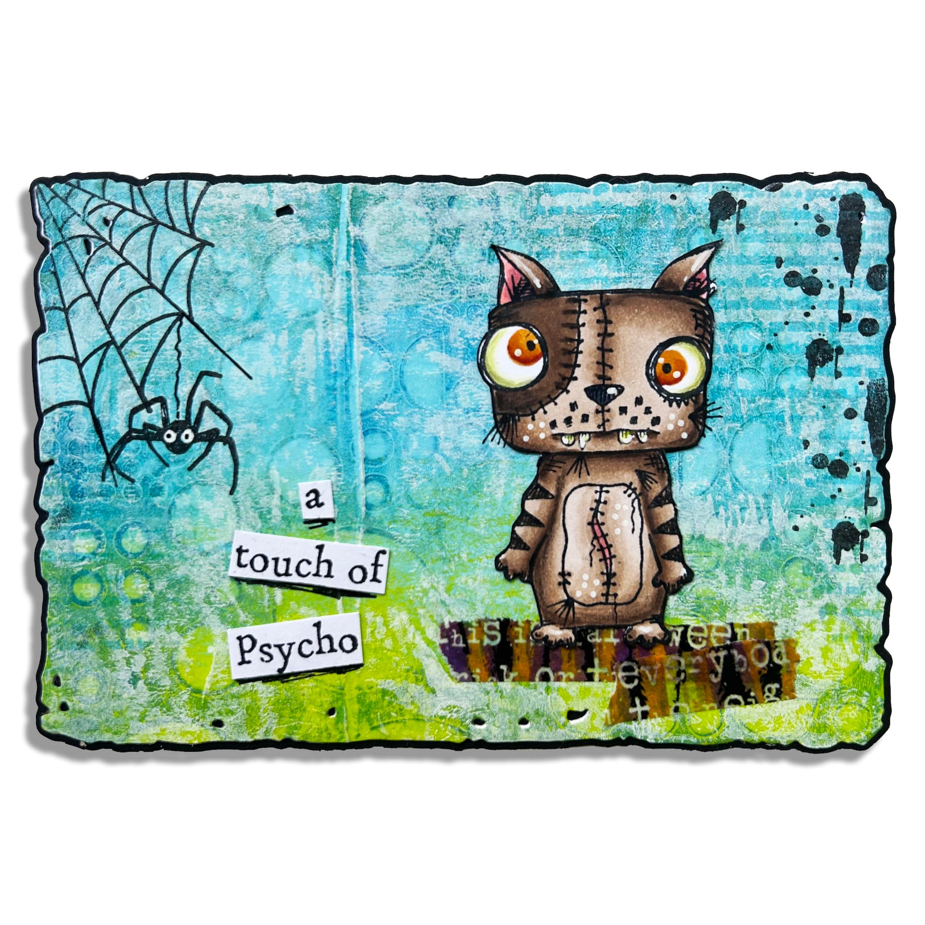 AALL & Create Zombie Night A7 Clear Stamp Set 1202