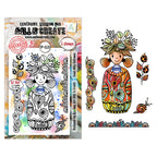 AALL & Create Zouki Miss Automne A7 Clear Stamp Set 1531