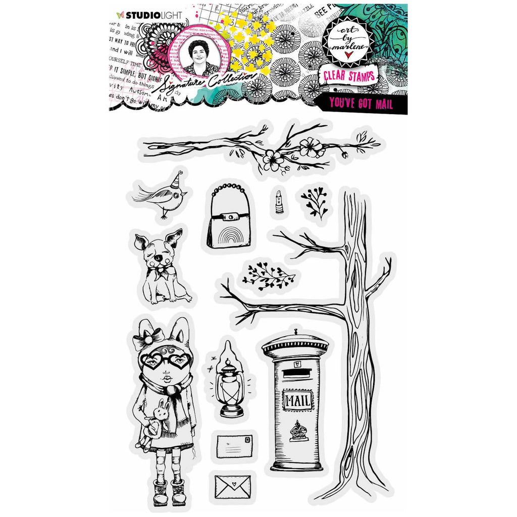 Studio Light You've Got Mail Clear Stamps abm-si-stamp472