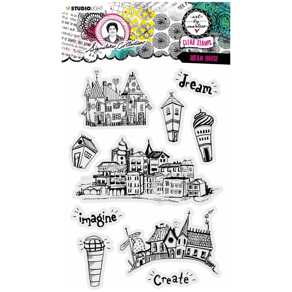 Studio Light Dream House Clear Stamps abm-si-stamp474