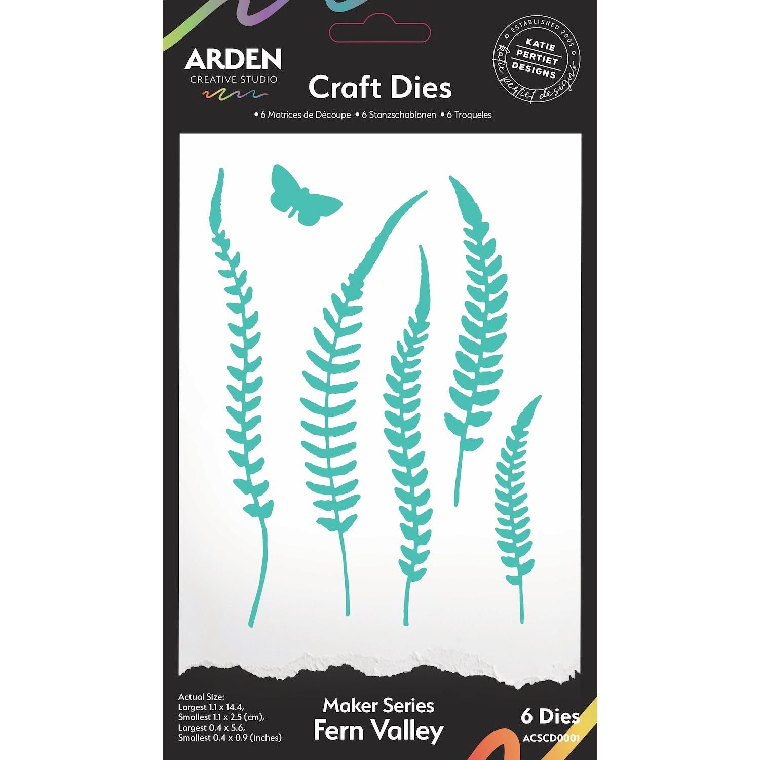 Arden Creative Studio Maker Series Fern Valley Dies acscd0001