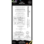 Arden Creative Studio Typecast Bits Clear Stamp Set acscs0038