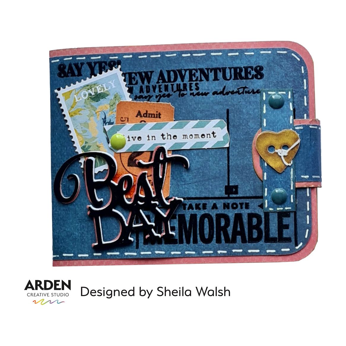 Arden Creative Studio Stacked Best Day Die acscd0011
