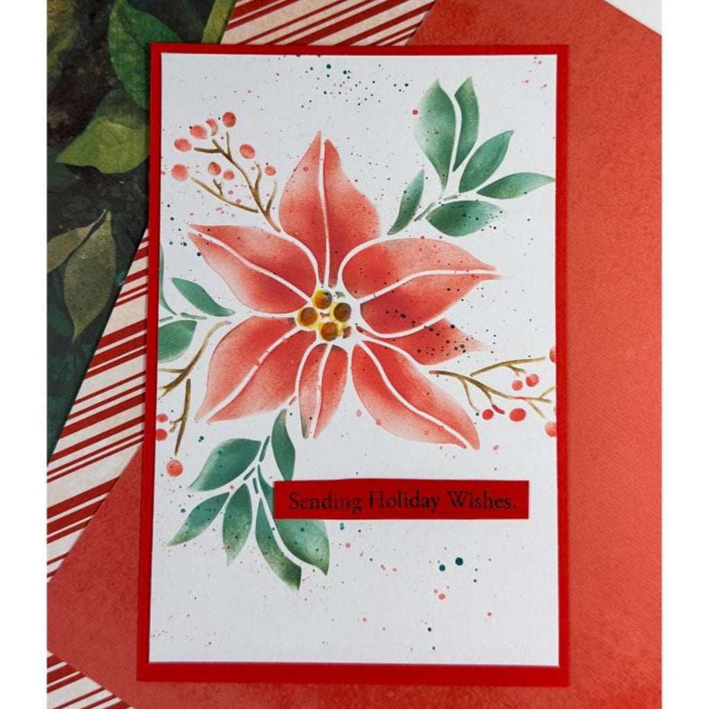 Arden Creative Studio Seasonal Blooms Stencil acsst0008