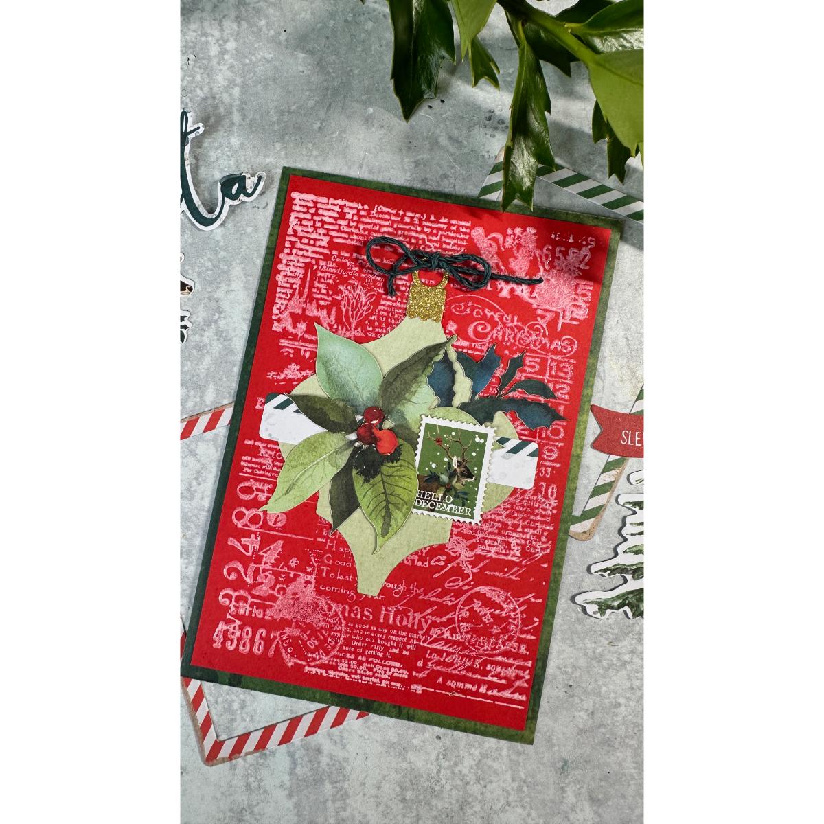 Arden Creative Studio Season of Joy Background Stamp acscs0014
