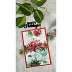 Arden Creative Studio Season of Joy Poinsettia Kiss Cut Tape acsct0005