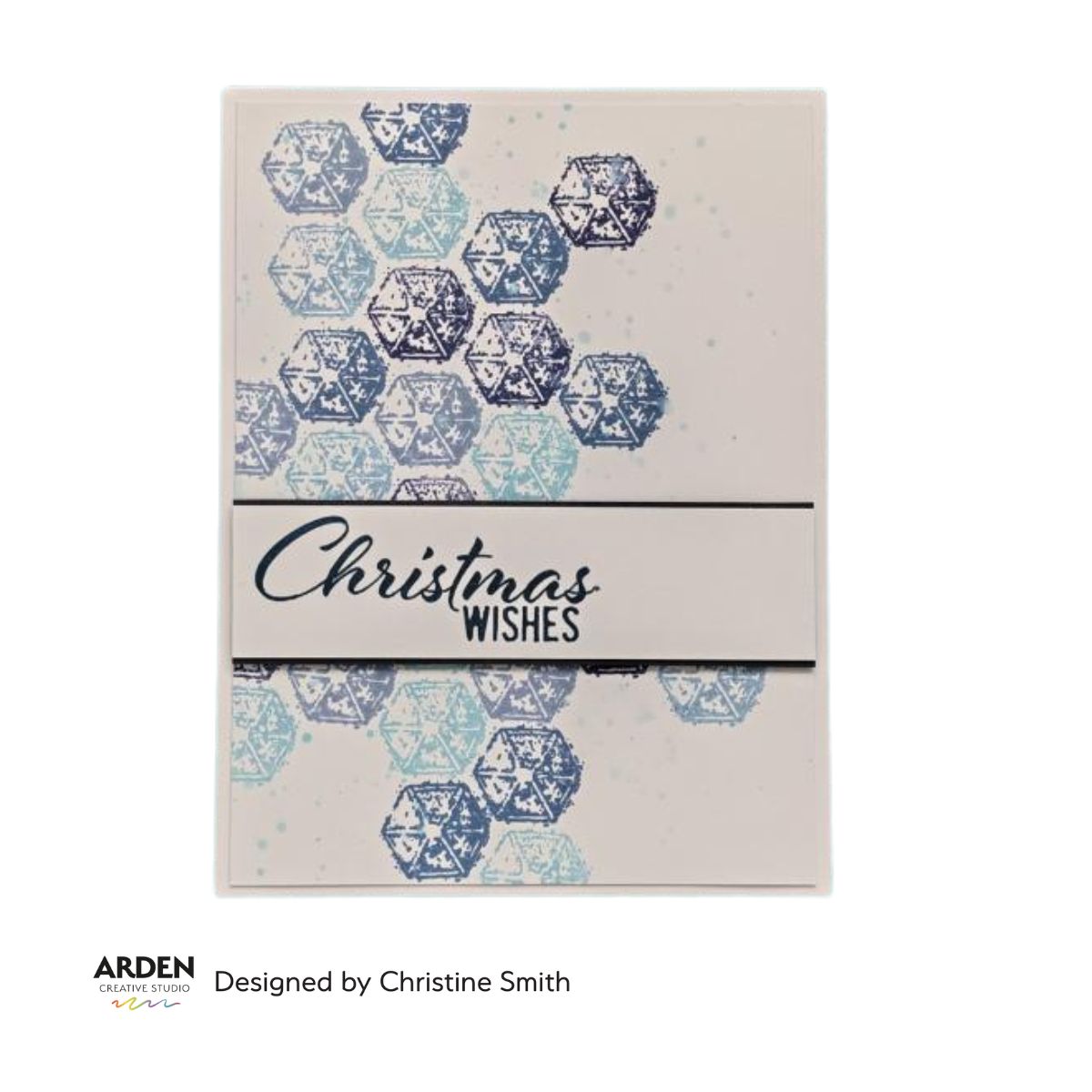 Arden Creative Studio Frosted Flake Stencil acsst0007