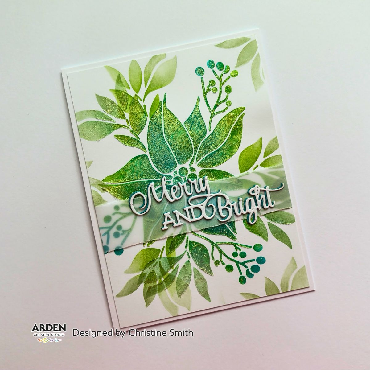 Arden Creative Studio Seasonal Blooms Stencil acsst0008