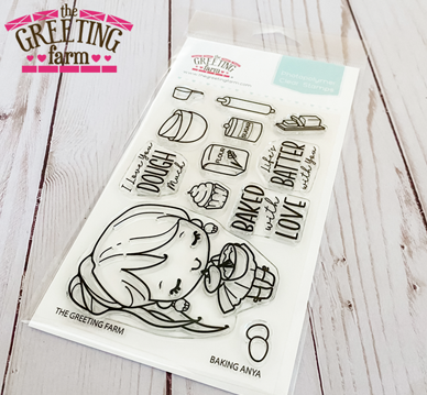 The Greeting Farm Baking Anya Clear Stamps
