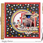 Simple Stories Say Cheese Classic Mouse Bits And Pieces 23418 Magic Fun Layout