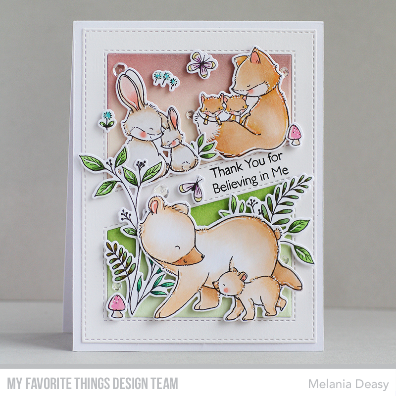 My Favorite Things Next To You Clear Stamps and Dies Thanks for Believing | color-code:alt2