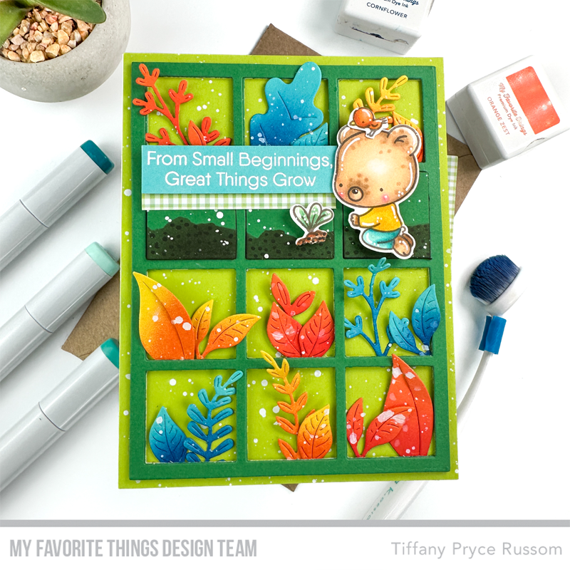 My Favorite Things You Bring Sunshine Clear Stamps and Dies Set Great Things Grow | color-code:alt3