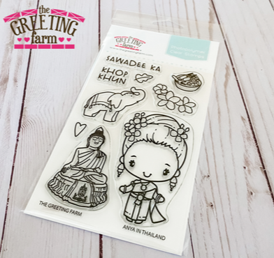 The Greeting Farm Anya in Thailand Clear Stamps
