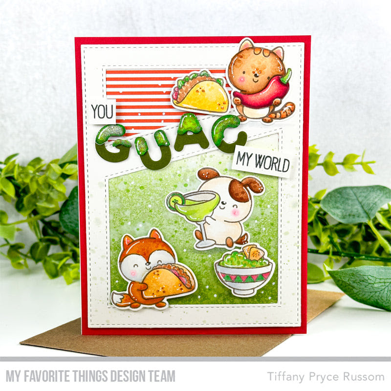My Favorite Things Friends Who Fiesta Clear Stamps jb047 Guac | color-code:alt1