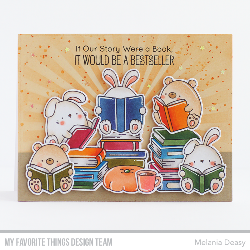 My Favorite Things Books and Buddies Stamp and Die Duo duo011 Bestseller | color-code:alt2