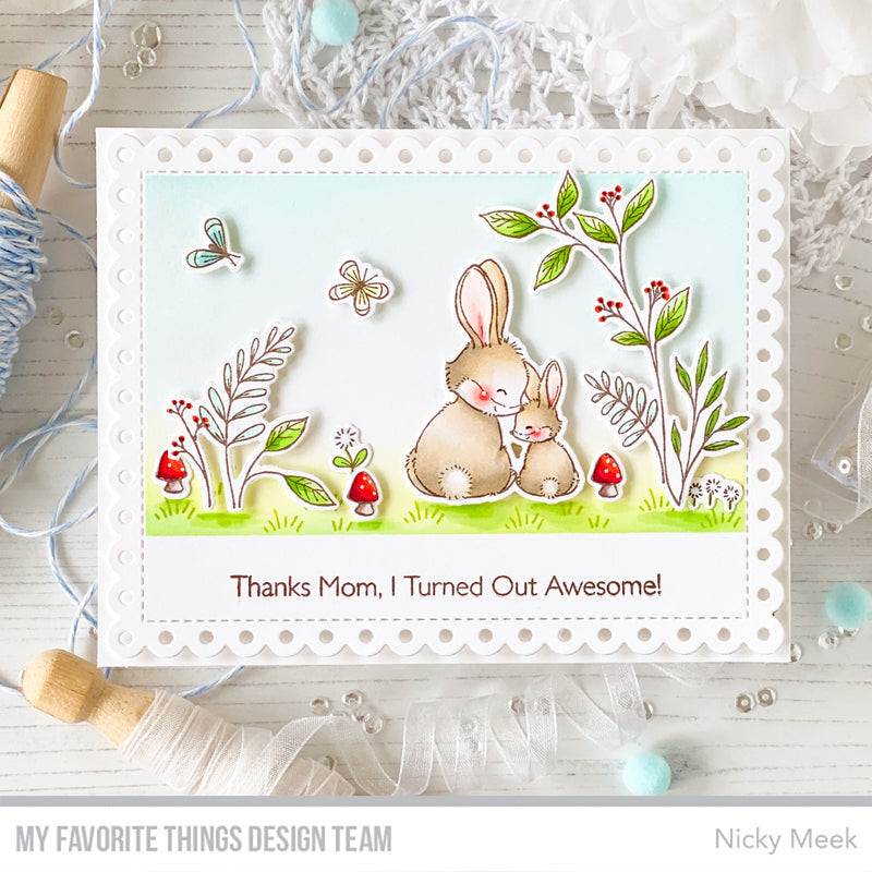 My Favorite Things Next To You Clear Stamps and Dies Thanks Mom | color-code:alt1