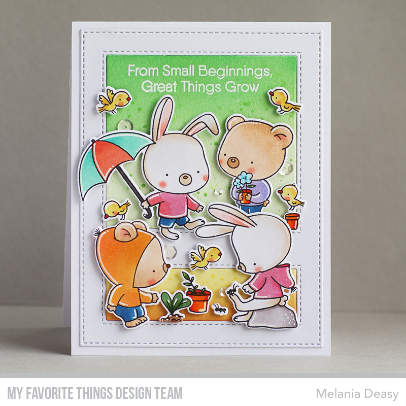 My Favorite Things You Bring Sunshine Clear Stamps and Dies Set From Small Beginnings | color-code:alt2
