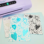 Therm O Web Heart to Heart Deco Foil Toner Card Fronts 5729