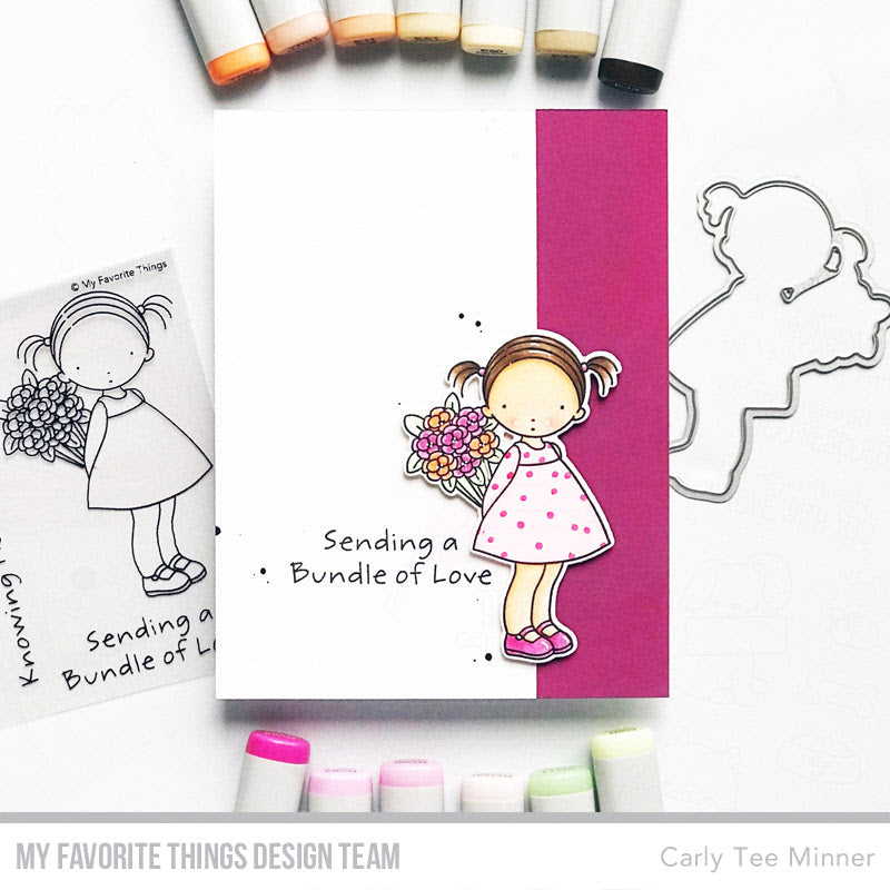My Favorite Things Bundle of Love Clear Stamps and Die Set Sending a Bundle of Love | color-code:alt1