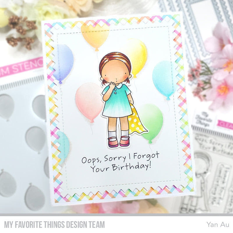 My Favorite Things Safe Place Clear Stamps and Die Sorry I Forgot | color-code:alt2