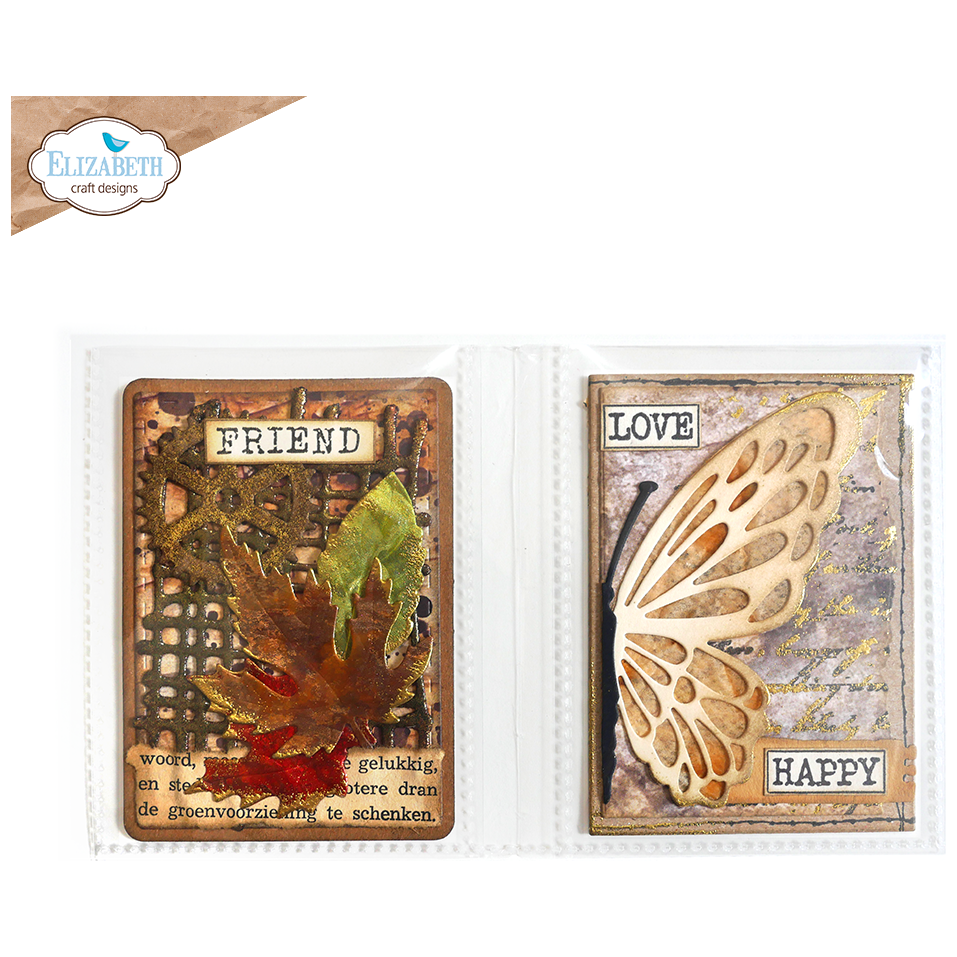 Elizabeth Craft Designs ATC Art Journal Sleeves ajs01