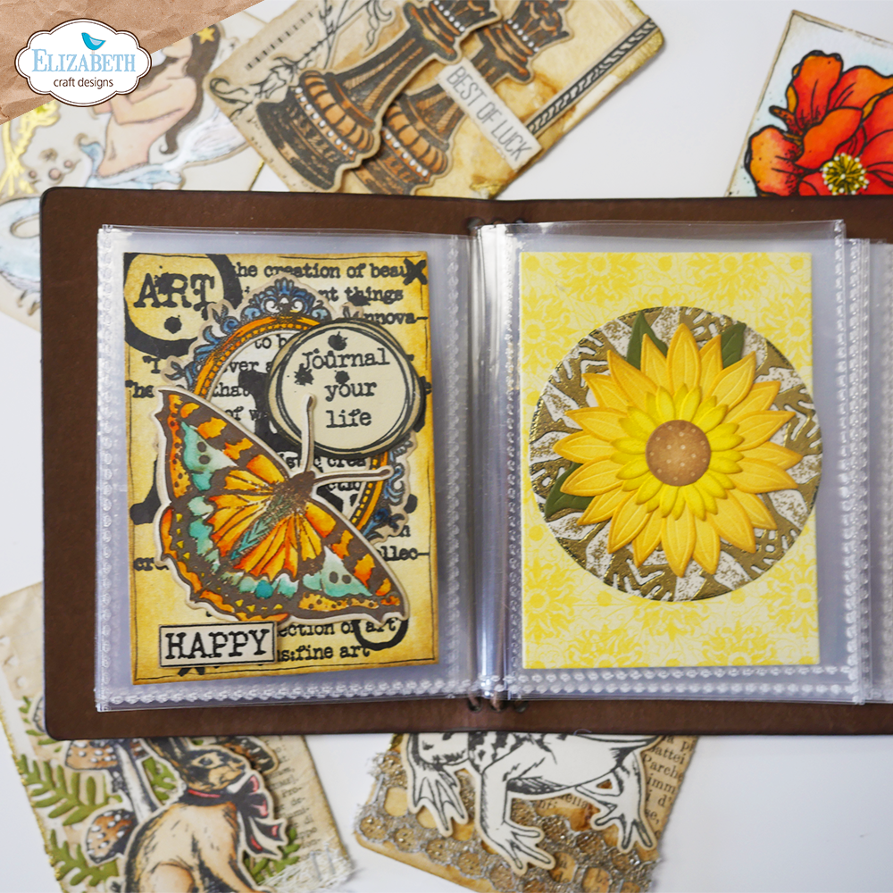 Elizabeth Craft Designs ATC Art Journal Sleeves ajs01 journal your life