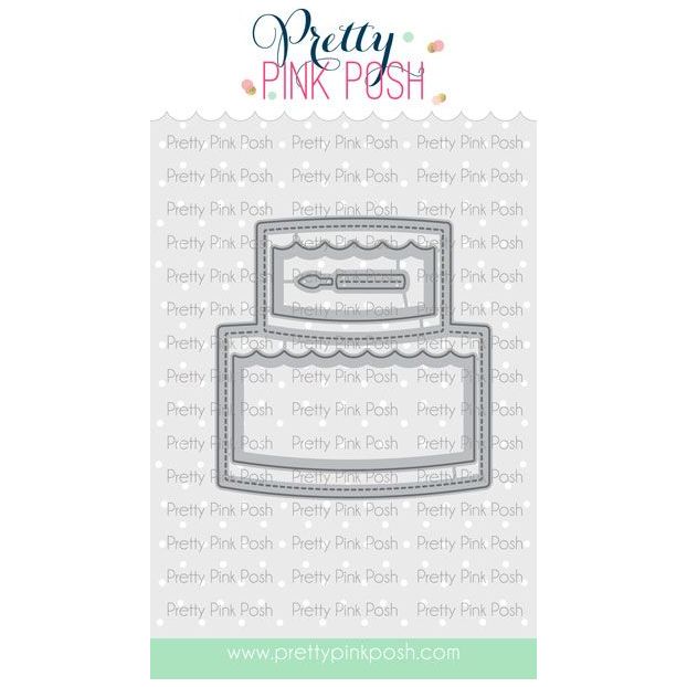Pretty Pink Posh Cake Shaker Dies