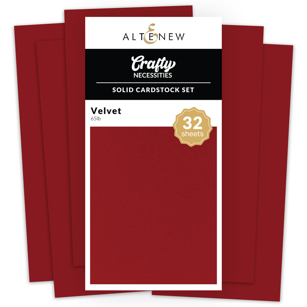 Altenew Solid Cardstock Velvet 32 Sheet Set alt10062