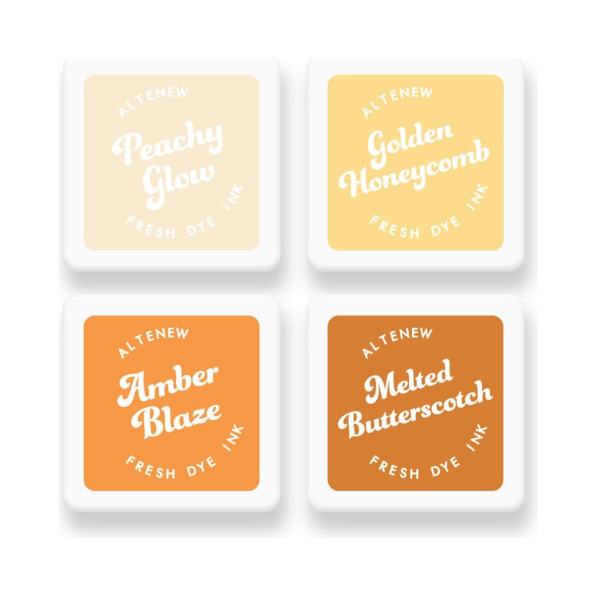 Altenew Sun-Kissed Delights Fresh Dye Ink Mini Cube Set alt10087