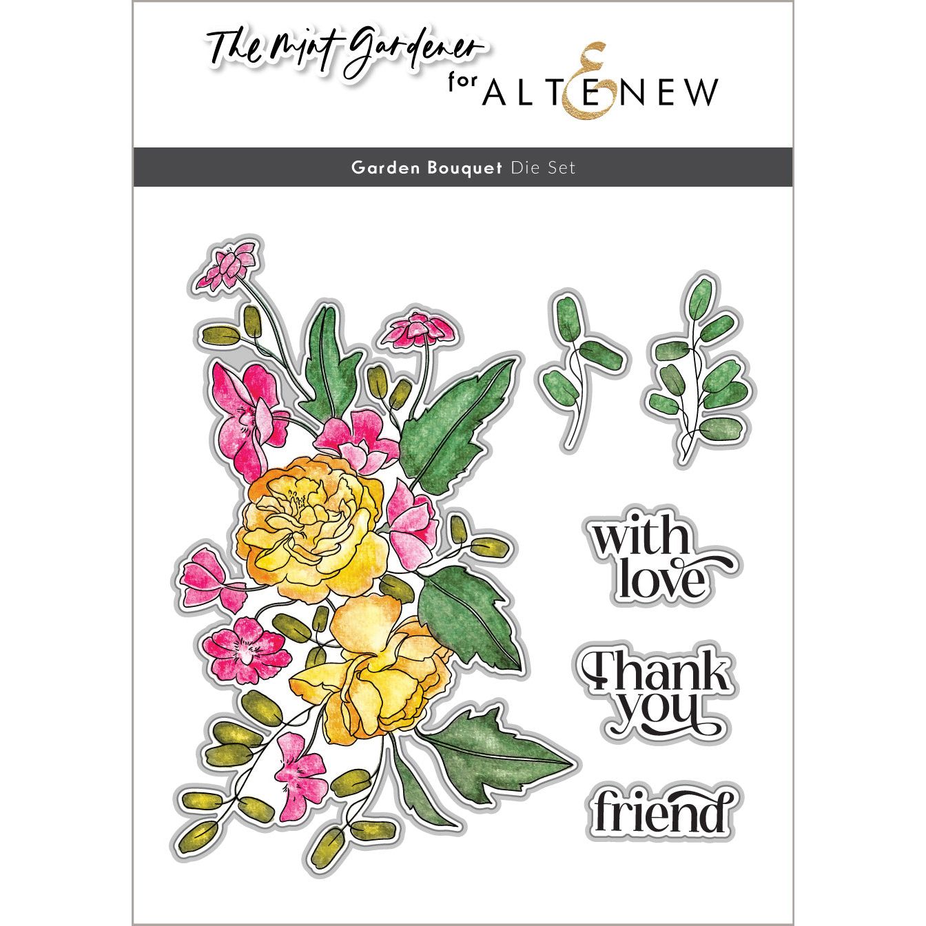 Altenew Garden Bouquet Dies alt10144