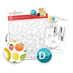 Altenew Dynamic Duo Fruitful Fun Clear Stamp and Stencil Set alt10166bn