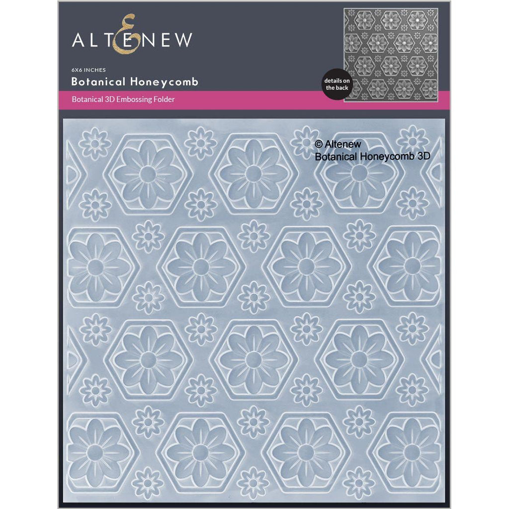 Altenew Botanical Honeycomb 3D Embossing Folder alt10173