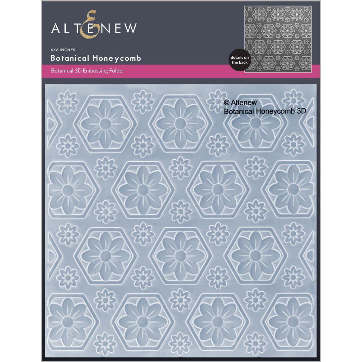 Altenew Botanical Honeycomb 3D Embossing Folder alt10173