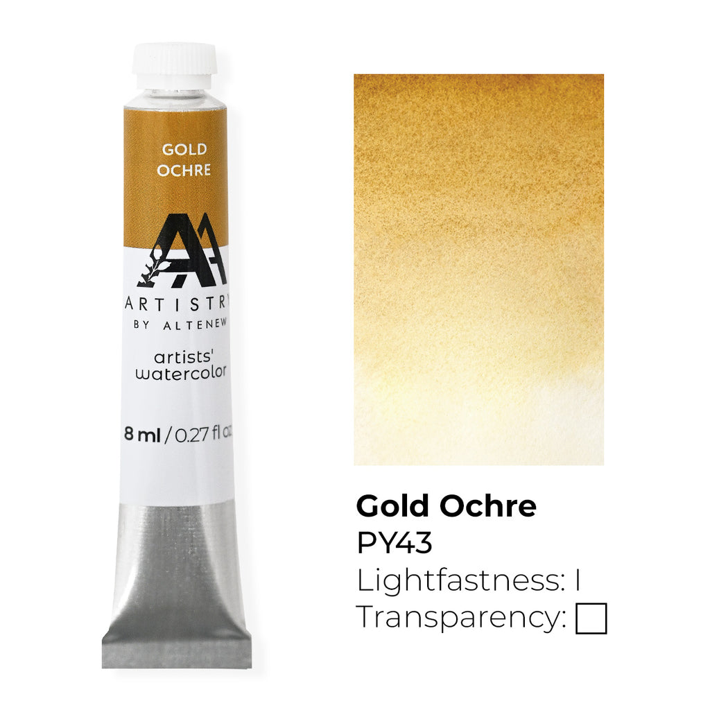 Altenew Gold Ochre Artists Watercolor Tube alt7991 product image