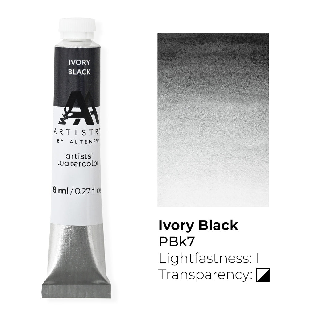 Altenew Ivory Black Artists Watercolor Tube alt7993 product image