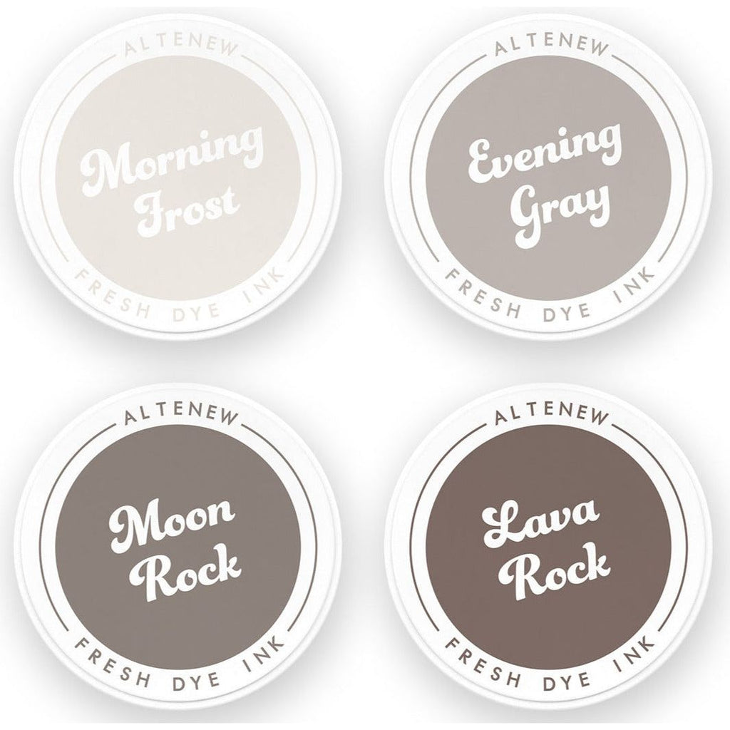 Altenew Warm Gray Fresh Dye Ink Pad Set