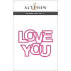 Altenew Outlined Love You Dies alt8707