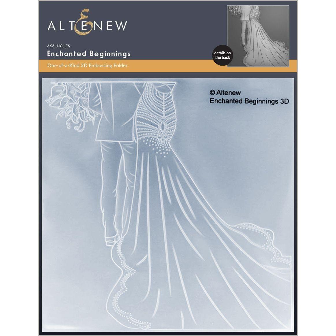 Altenew Enchanted Beginnings 3D Embossing Folder alt8713