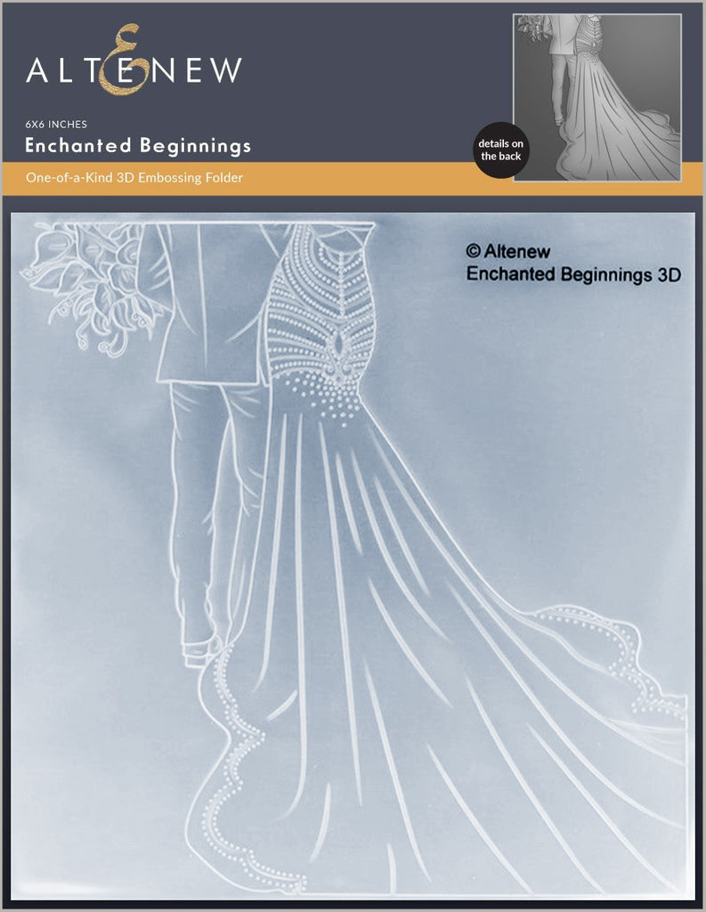 Altenew Enchanted Beginnings 3D Embossing Folder alt8713
