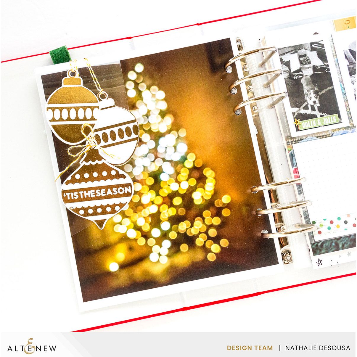 Altenew Jolly Ornaments Hot Foil Plates alt8218 tis the season
