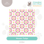 Simon Says Stamp Stencils Mosaic Tulips 1018st Splendor