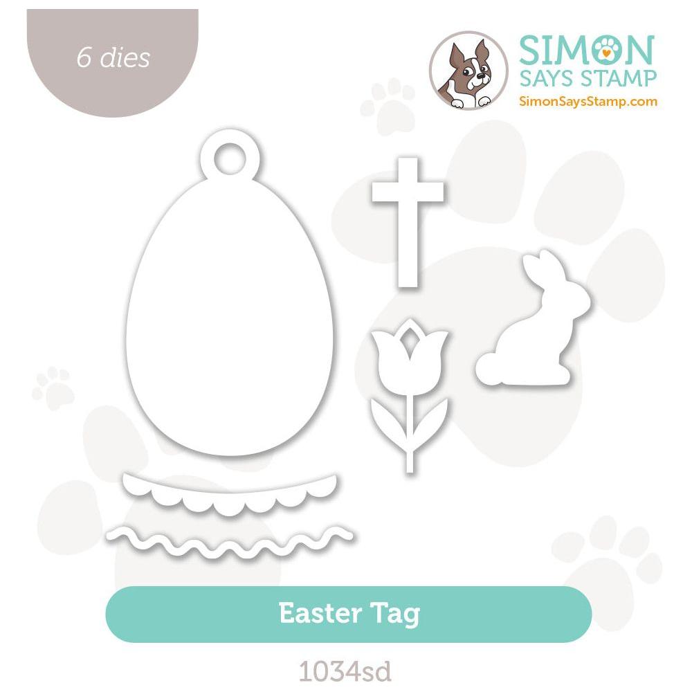Simon Says Stamp Easter Tag Wafer Dies 1034sd Splendor