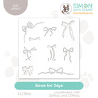 Simon Says Stamp Stencil Bows for Days 1119stc In My Heart