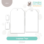 Simon Says Stamp Luggage Tags Wafer Dies 1350sd Sugar And Spice