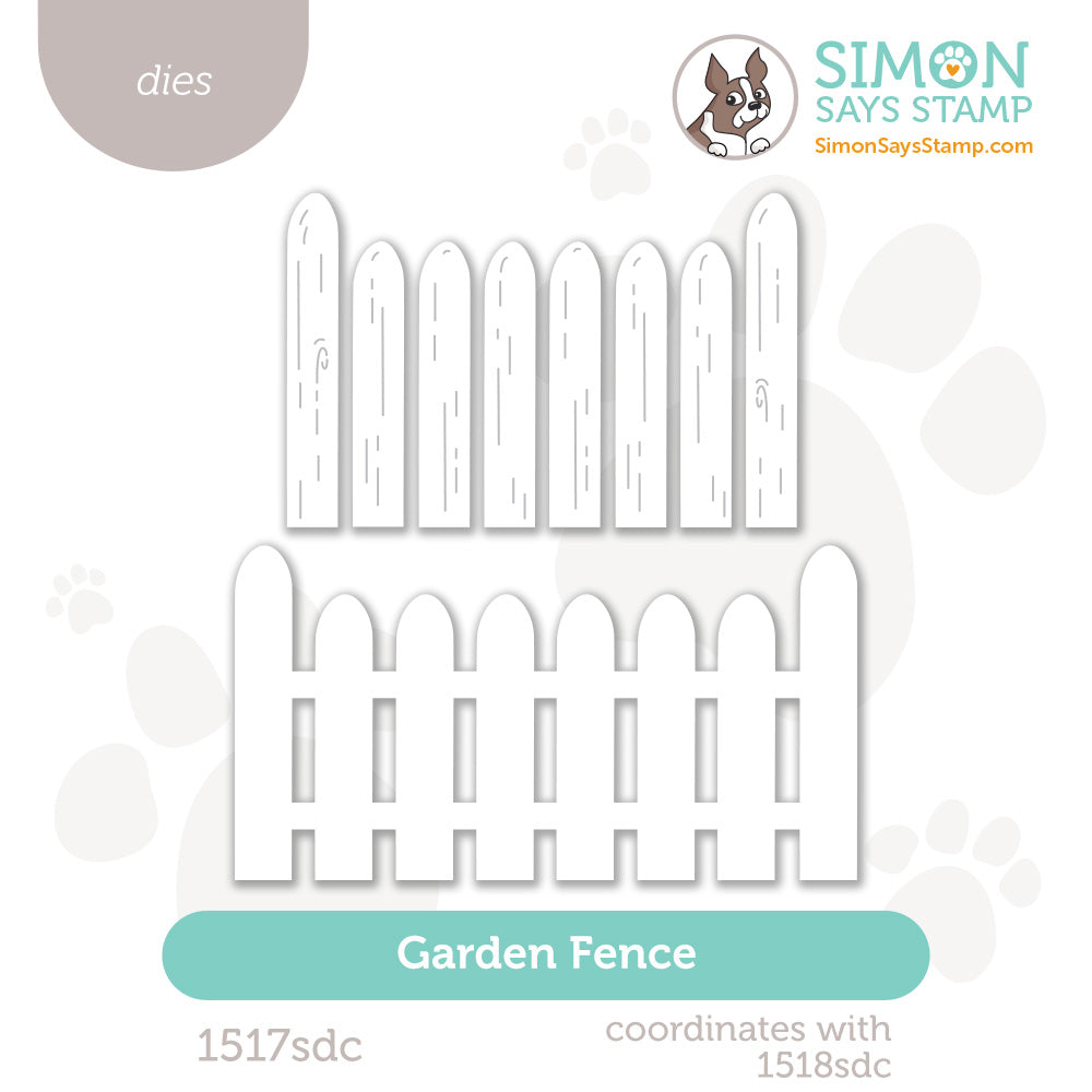 Simon Says Stamp Garden Fence Wafer Dies 1517sdc In My Heart