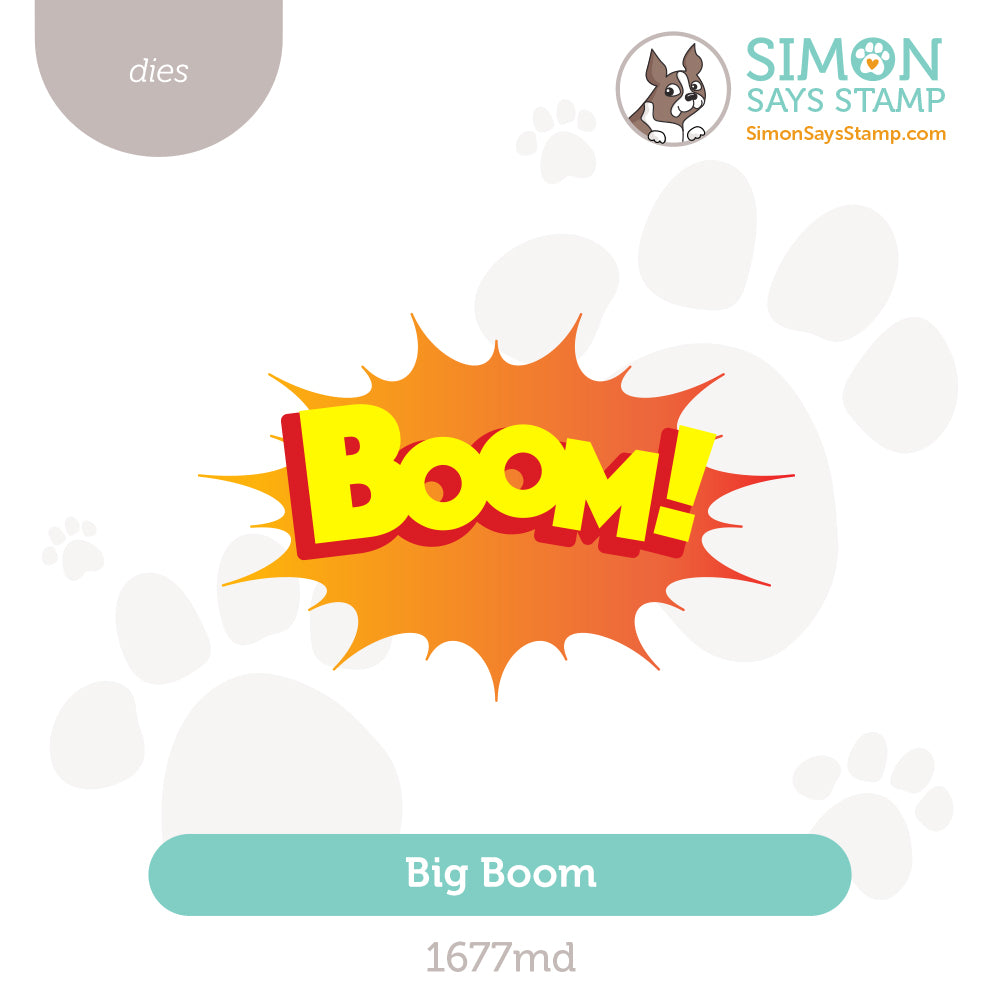 Simon Says Stamp Big Boom Wafer Dies 1677md Shine On