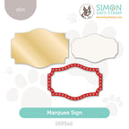 Simon Says Stamp Marquee Sign Wafer Dies 1695sd