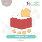 Simon Says Stamp 3D Popcorn Box Wafer Dies 1698sd